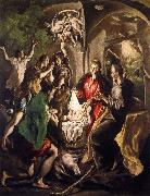 El Greco The Adoratin of the Shepherds oil painting